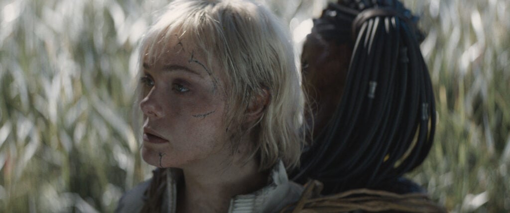 A scene from 20th Century Studios' PREDATOR: BADLANDS film. Photo courtesy of 20th Century Studios. © 2025 20th Century Studios. All Rights Reserved.
